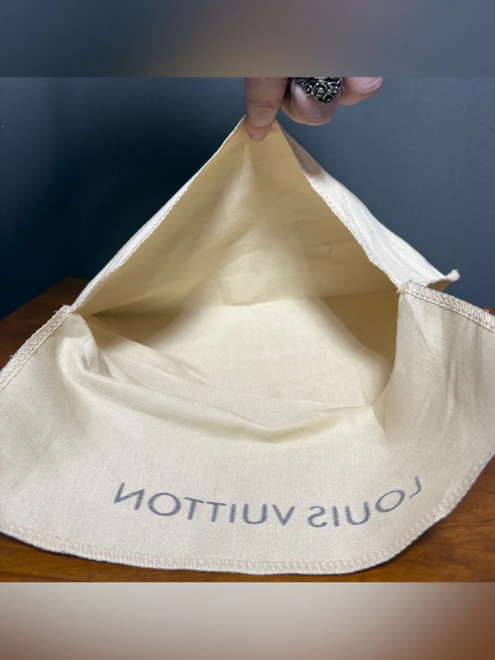 Louis Vuitton Empty Dust Bag Envelope Flap Style